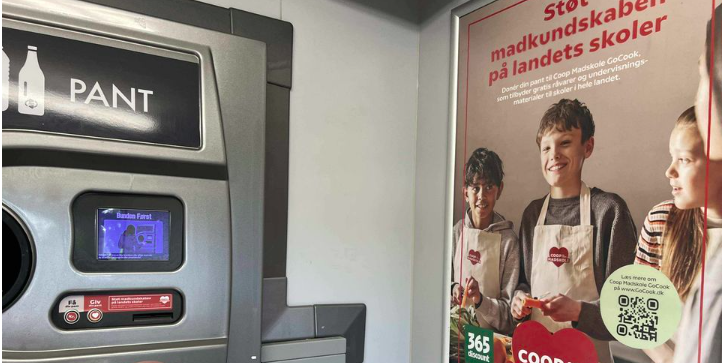 Coop laver om på pantautomaten i 600 SuperBrugsen-, Kvickly- og 365discount-butikker
