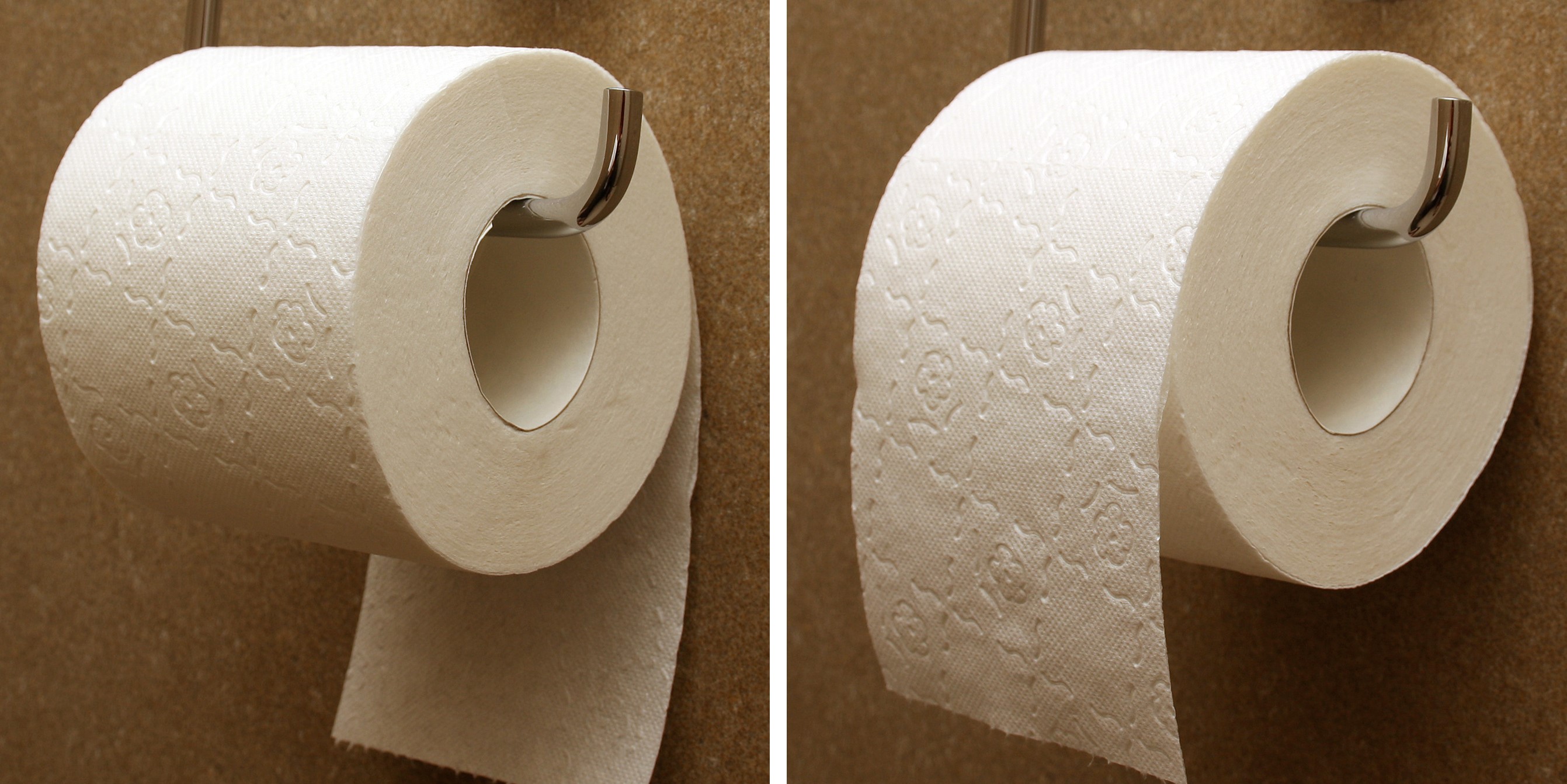Hvordan skal rullen med toiletpapir hænge? Forskningen giver det rigtige svar