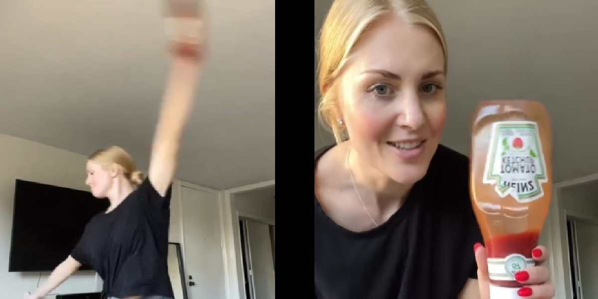 Trick går viralt: Sådan får du det sidste ketchup ud af flasken