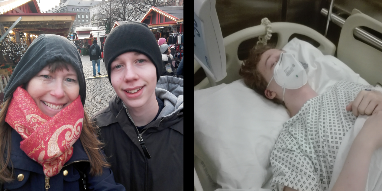 18-årige Asgers hoved sidder ikke fast til rygsøjlen: Nu samler familien ind for at redde hans liv