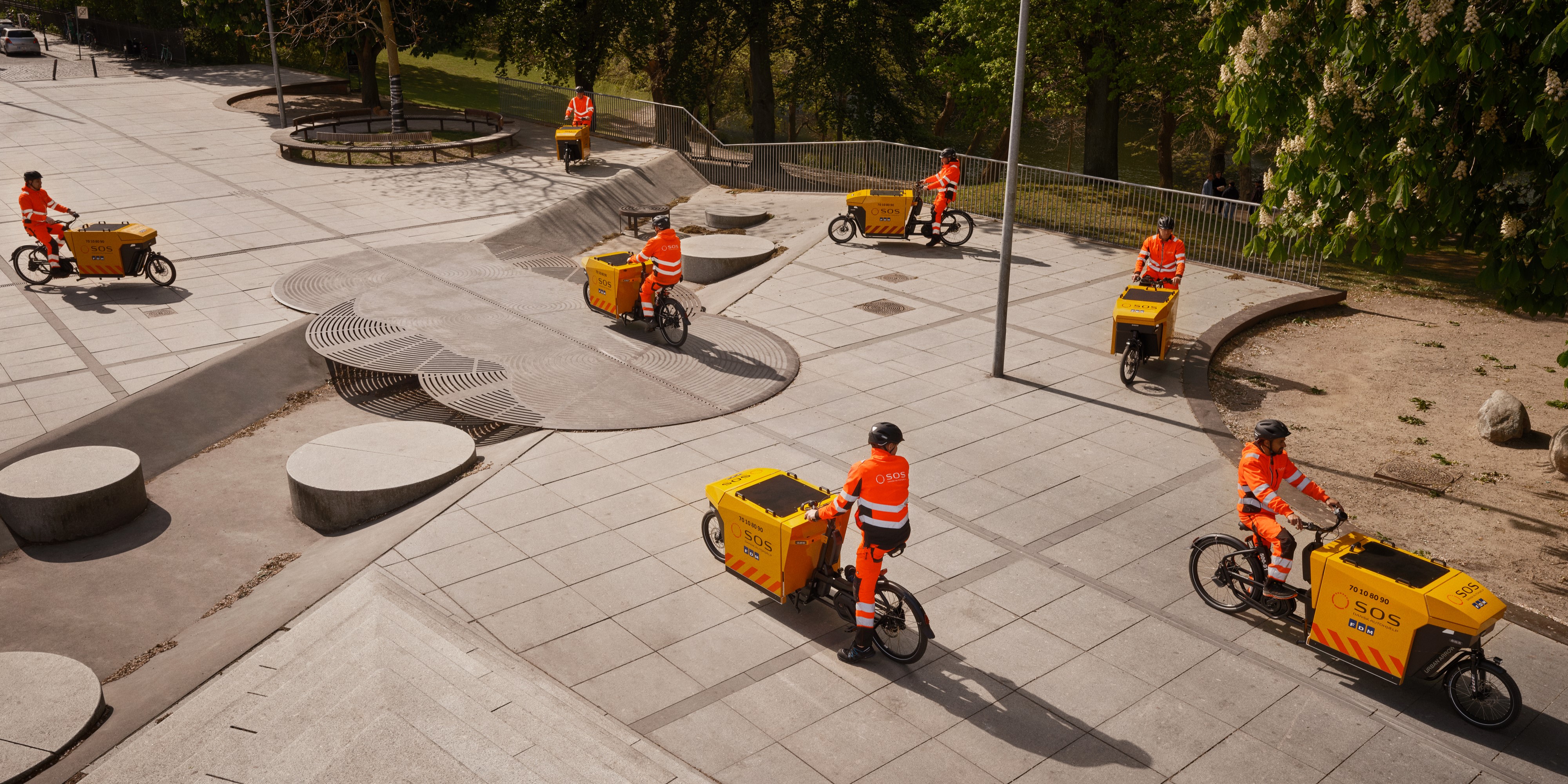 Kig op: Nu kommer vejhjælpen på cykel