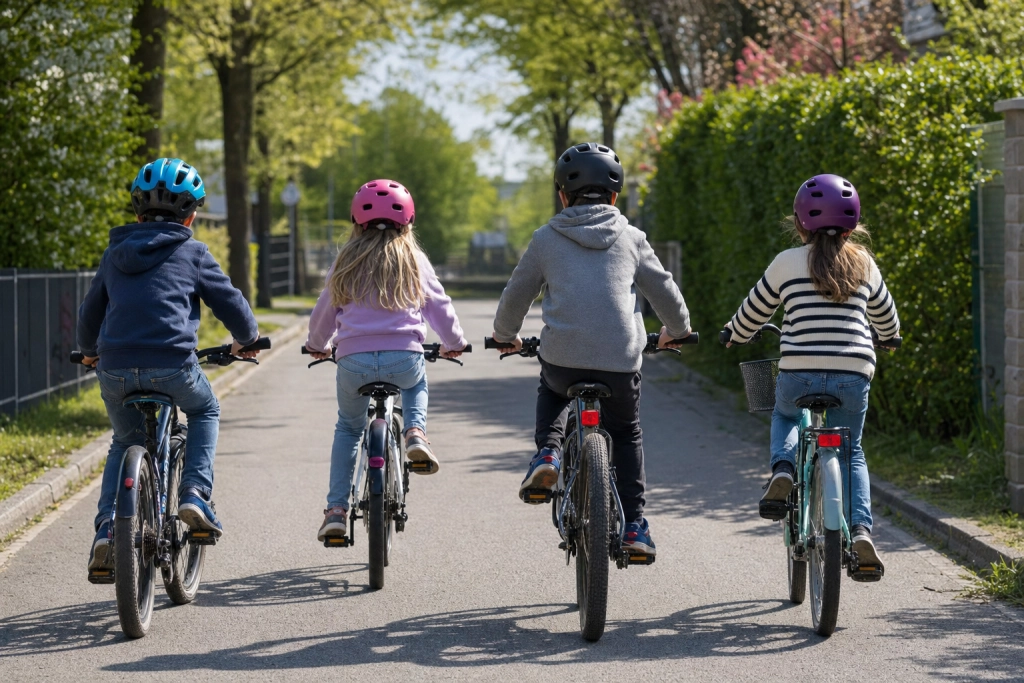 Mange forældre tror hjelm på cykel altid er krav for børn - men loven siger noget andet